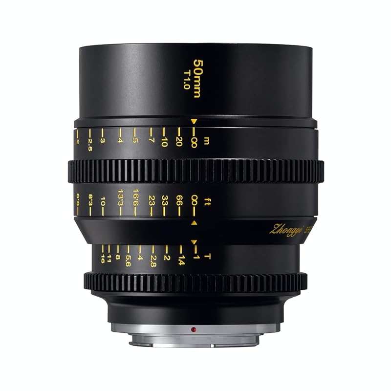 

Chuichi Optics SPEEDMASTER CINEMA 50mm T1.0 LF nikon z mount full size cinema lens single focus lens