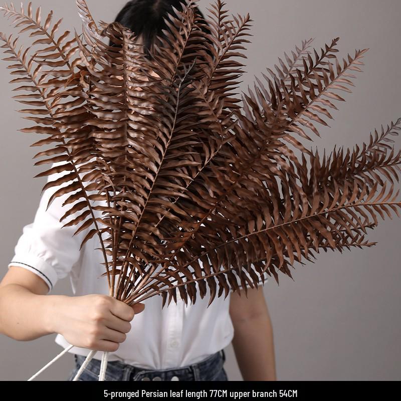 Karamelkleurige Kunstbloemen Bruiloftsdecoratie - Plafond- en Wegdekarrangementen, Koffietint Nepbloemen.