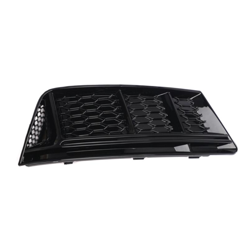 Auto Fog Lamp Frame Grille Trim ExteriorsLight Cover Air Guide Lower Bumper Grille Compatible for B9 2016 2017 2018 Part