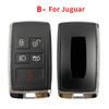5 Button Smart Key Cover For Jaguar Land Range Rover Sv Replacement Shell Housing With Blade Key