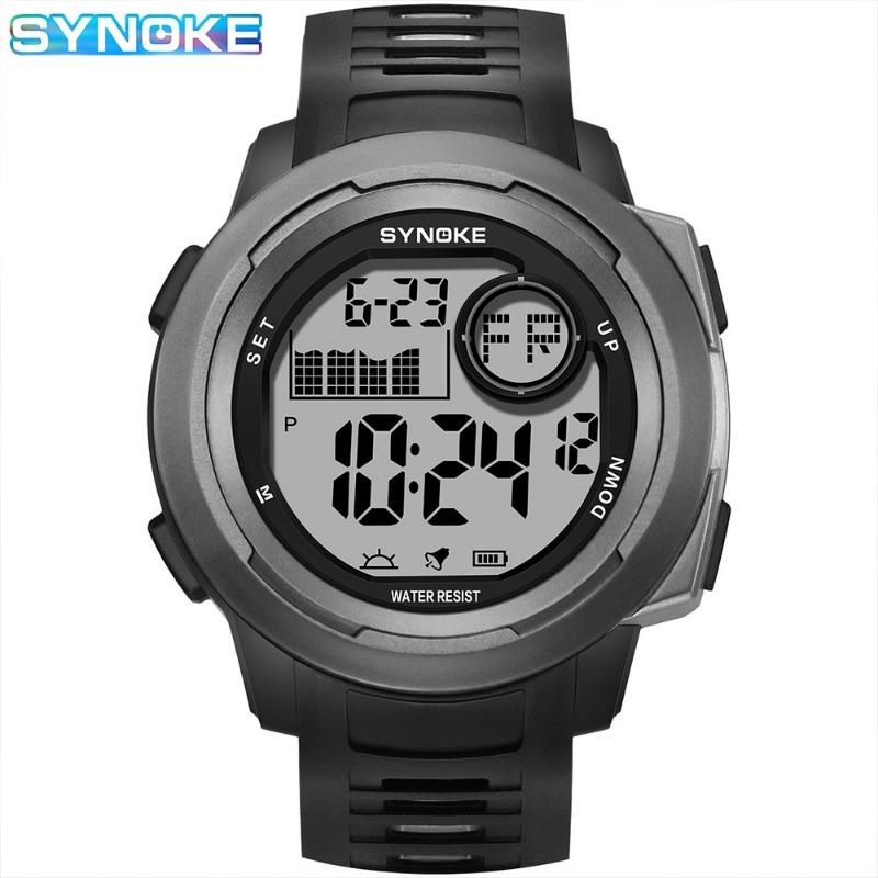 

Top Brand New Swimming Waterproof Men s Outdoor Sports Electronic Watch Large Screen Shock-resistant Drop-resistant Trendy Student Watch