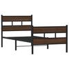 Bed Frame Without Mattress with Headboard and Footboard 90x200 Cm