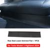 Door Sill Protector for 2024 Tesla Model 3 Highland Front Rear Door Entry Guard Scuff Plate Carpet Welcome Pedal Threshold Strip
