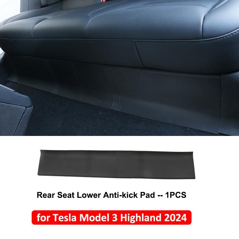 Door Sill Protector for 2024 Tesla Model 3 Highland Front Rear Door Entry Guard Scuff Plate Carpet Welcome Pedal Threshold Strip