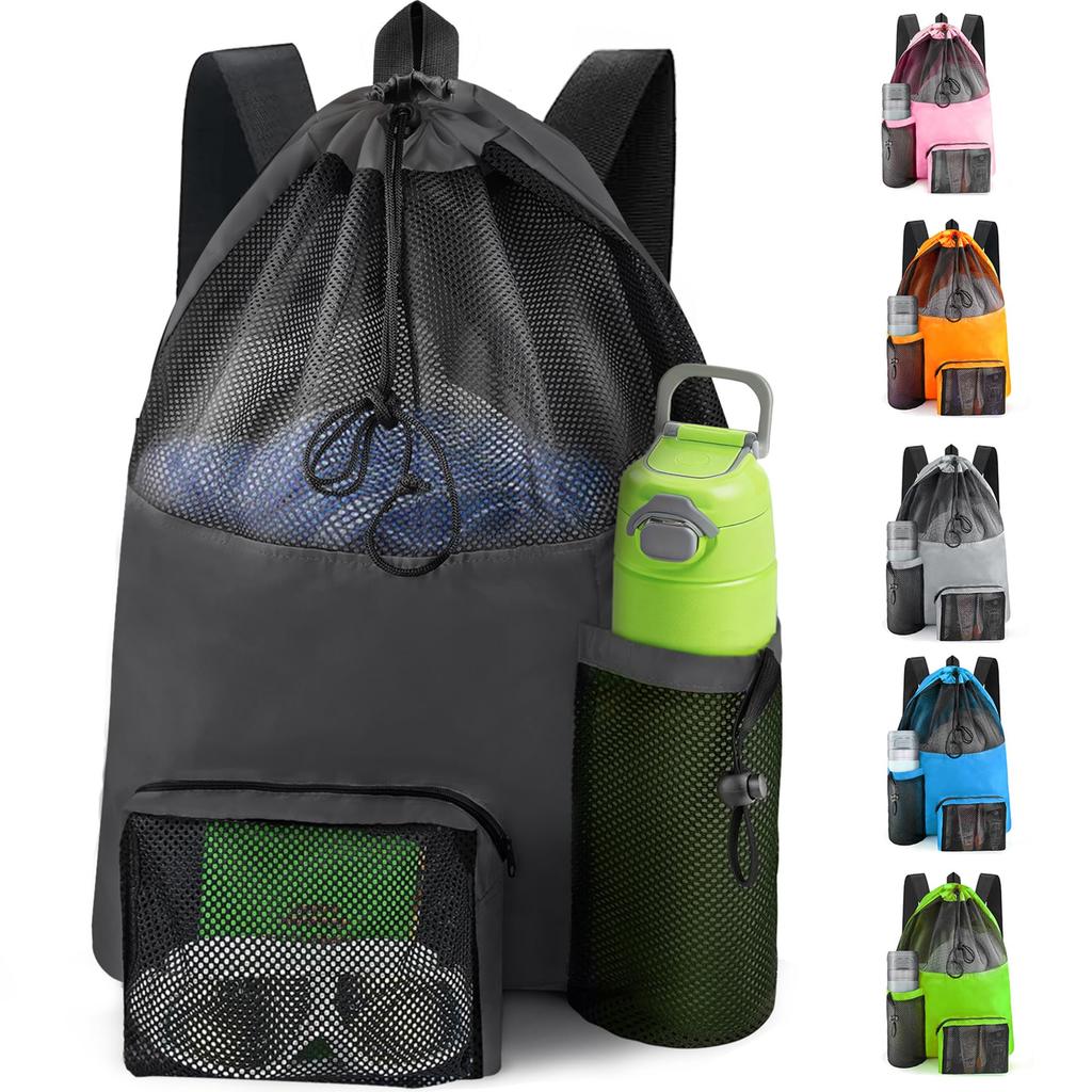 Beach Backpack, Backpack, Beach Bag That Can Store Clothes, Cosmetics, Water Cup Backpack, Washable Travel Bag