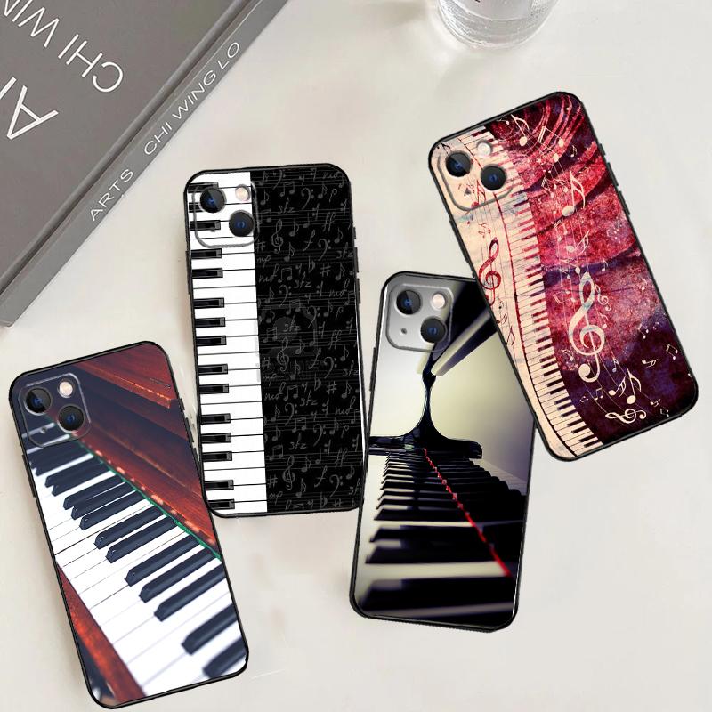 Piano Keys Musical Case For Xiaomi 15T Pro 13T 14T 14 15 Ultra 17 Pro Max POCO F8 Pro F5 F6 F7 X5 X6 X7 Cover