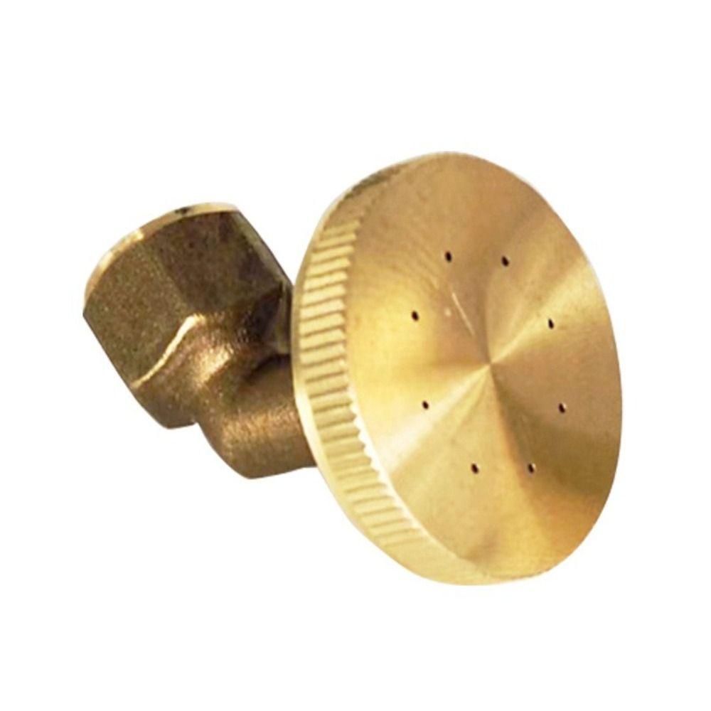 2pcs Heavy Duty Misting Nozzle Brass Misting Fitting Durable Watering Spray Nozzle  Flower Watering