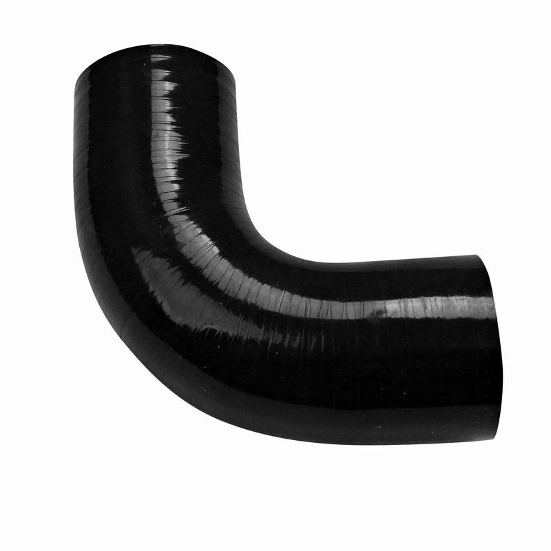 90 Degree Elbow General 30mm 32mm 35mm 40mm 38mm 45mm 51mm 54mm 60mm 48mm 57mm Silicone Coolant Intercooler Pipe Tube Hose Black