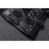 Chinese Size Heavy Motorcycle Jacket Natural Cowhide Leather Top Layer Causal Vintage Retro Moto Suit Leather Coat Winter