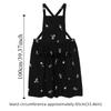 Embroidered Kitchen Cooking Apron X-Back Household Work Apron  Restaurant Use