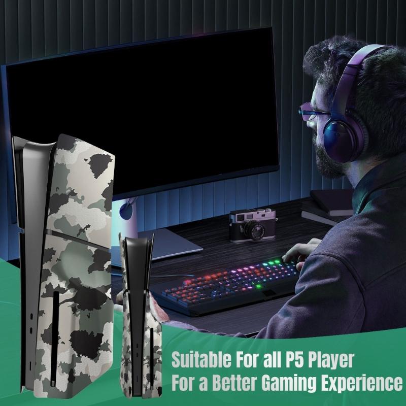 Console Case Replacement Shell for Slim Disc Version Hard Faceplate Gaming Accessory Anti Scratch Protector Cover