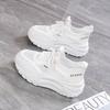 Dad shoes women's summer 2025 new popular shoes versatile thick-soled breathable single mesh casual sports white shoes