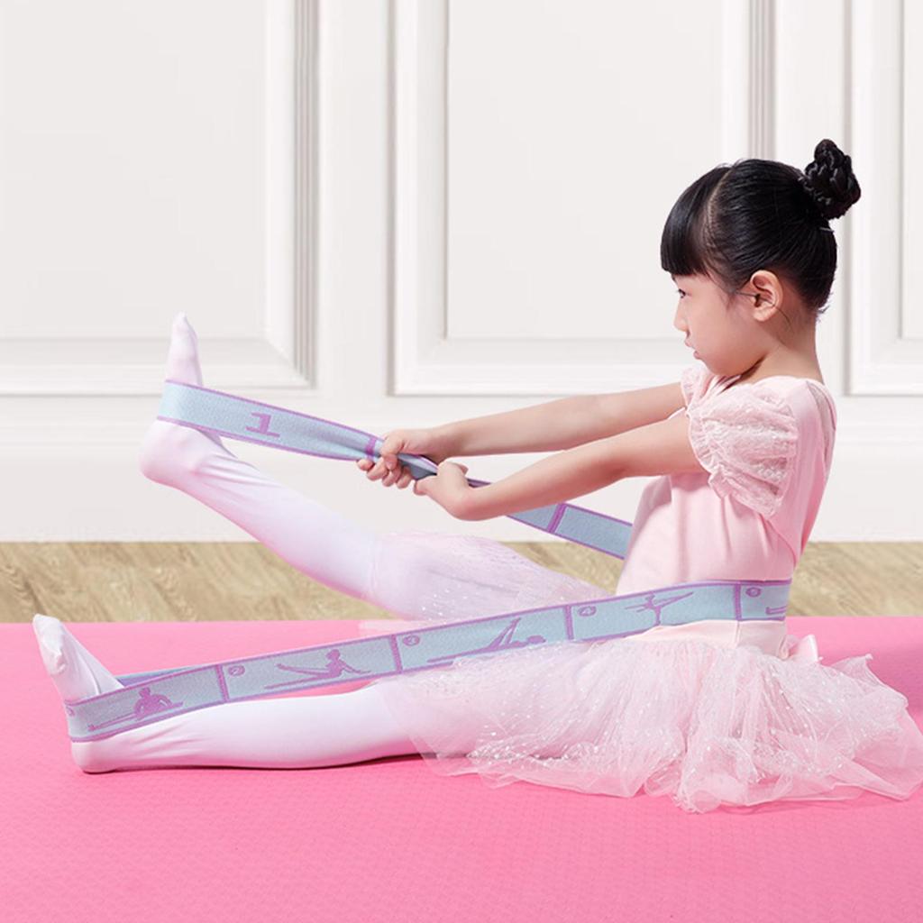 Bandă Elastică Antrenament Ligamente Yoga Centură Auxiliară pentru Întindere Curea de Întindere