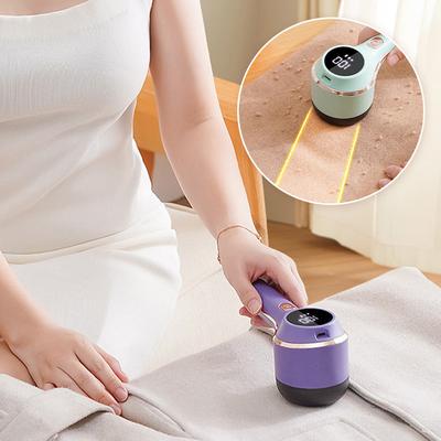 Ajustement 3 vitesses Rasoir Anti-bouloches Portable Tondeuse Boules de Cheveux Peluches Vêtements Pulls Tissu avec Numérique LED