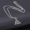 Teamer Witch Knot Pendant Necklace For Women Viking Irish Celticss Knot Magic Wicca Necklaces Jewelry Valentine Gifts Wholesale