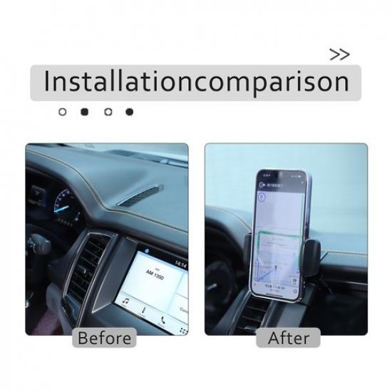 Car Dashboard Dash Mount Phone Holder Bracket Clip For Ford Ranger 2015-