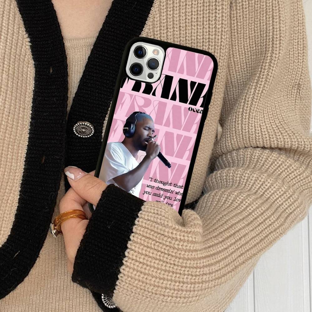 Frank Blonde Oceans Phone Case For Iphone 16 15 14 13 12 11 Pro Max Plus Shockproof TPU+PC Hard Case