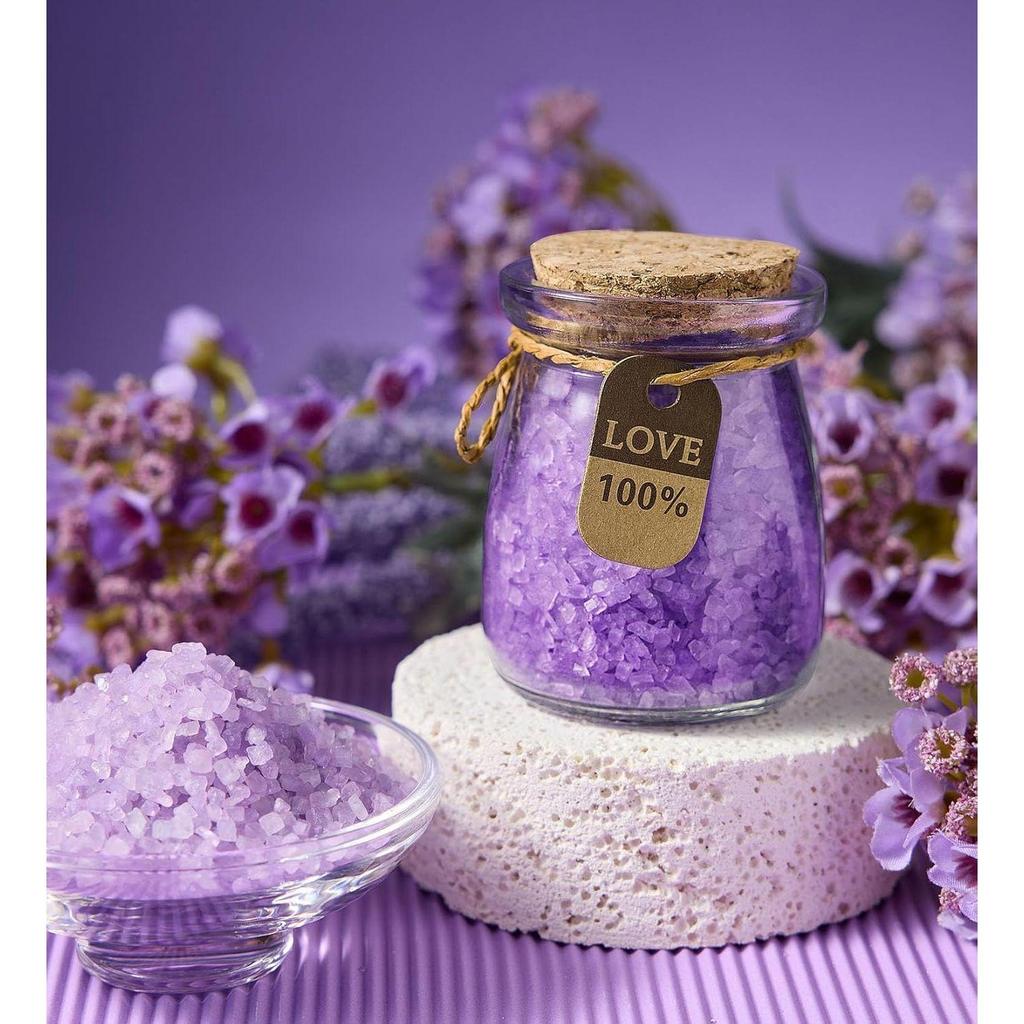 Lepure Gifts for Women Mom Wife Her, Unique Birthday  , Valentine's Day, Thank You Gift for Women, Best Friend, Lavender Spa Bath Gift Basket Set