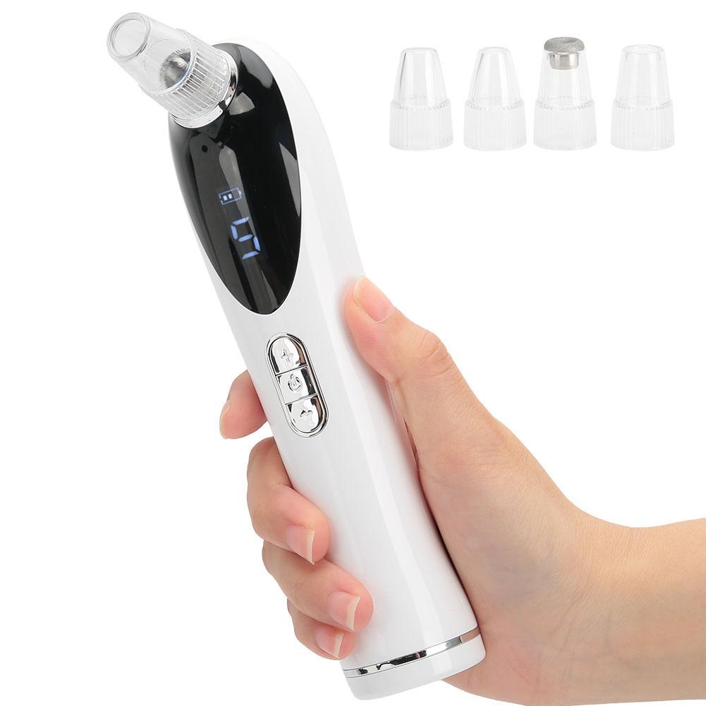 Electric Blackhead Removal Tool Heated Pore Acne Vacuum Cleaner Extractor Face Cleaning Device