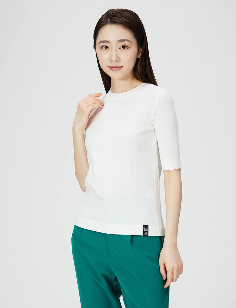 Double Standard Clothing Dry Touch Size 38 Sov. Top, 0308-290-221, Women's, Off-White,