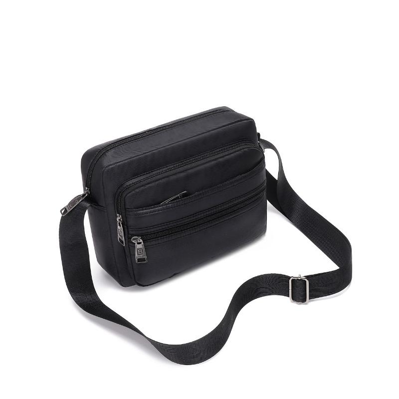 1Pc New Casual Shoulder Bag, Do Business, Collect Money, Messenger Bag, Men's and Women's Multi-layer Cashier Bag, Casual Large-capacity Travel Bag