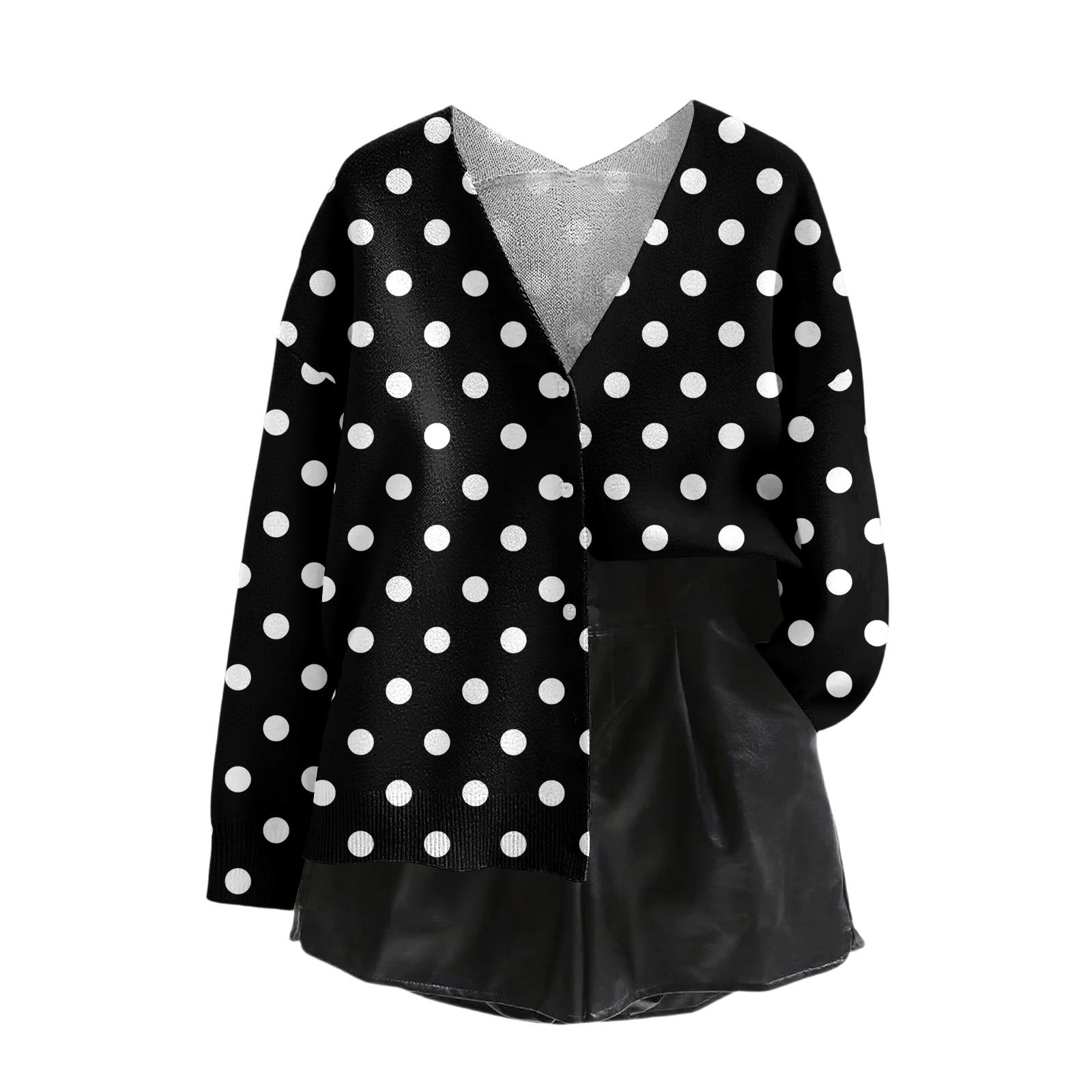 

Женский топ с V-образным вырезом, с принтом, утолщенный, из плюшевого кашемира, теплый, длинный топ M