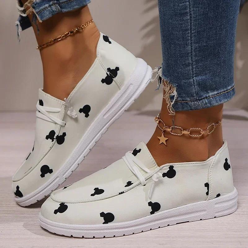 Summer Women's Vulcanized Shoes Canvas Casual Shoes Woman Flat Shoe Fashion Female Walking Shoes Sports Shoe Chaussure Femme