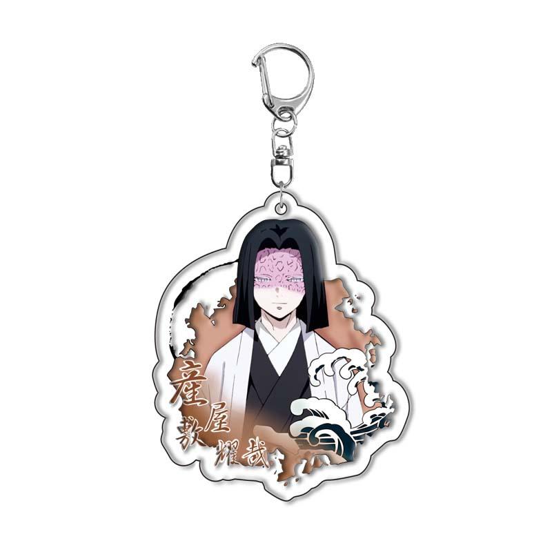 Demon Slayer Kimetsu Yaiba Kamado Tanjiro Nezuko Acrylic Keychain Anime Merchandise Cross Border Ready Stock no Carry Mini Lightweight Portable Cute