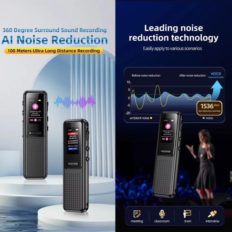 ZD39 Auditory Recorder High Capacity Voice Recorder Featuring Password Protect And Appointment Recording