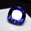 Natural Blue Tanzanite Loose Gemstone 10.05 Ct Square Cushion Cut for Jewelry Making and Crafts