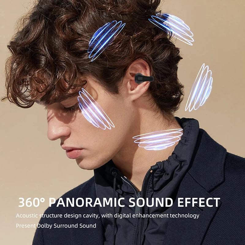 1 sztuka Pojedyncza słuchawka Bluetooth Bezprzewodowa słuchawka gamingowa o dużej mocy Jednostronna Słuchawka na ucho Koncepcja ucha Przewodnictwo kostne