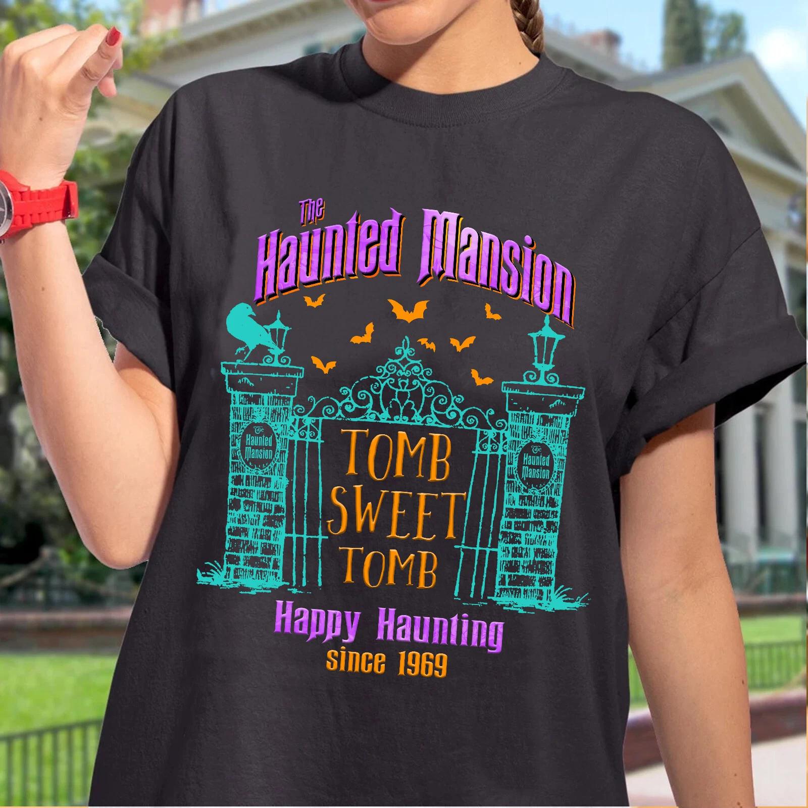Disney Haunted Mansion Happy Hauting Since 1969 Unisex Adult Kid Shirt 588844 S