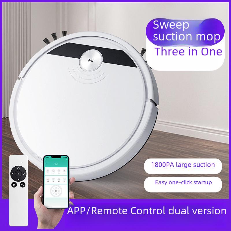 RS800 Intelligent Sweeping Robot: Dual-Purpose Wet/Dry Vacuum with Strong Suction, Water Tank, and App/Remote Control.