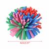 5pcs Pet Cat Toys EVA Colorful Flower Ball Soft Dog Puppy Kitten Chew Bite Interactive Funny Play Balls Toy Cat Supply