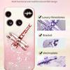 For Nothing Phone (3) 5G Case Dragonfly Kickstand TPU Flowers Glitter Phone Cover