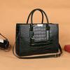 Retro Damenhandtasche mit Krokodilmuster - Europäischer & Amerikanischer Stil, Trendige Einzel-Schulter-Reisetasche.