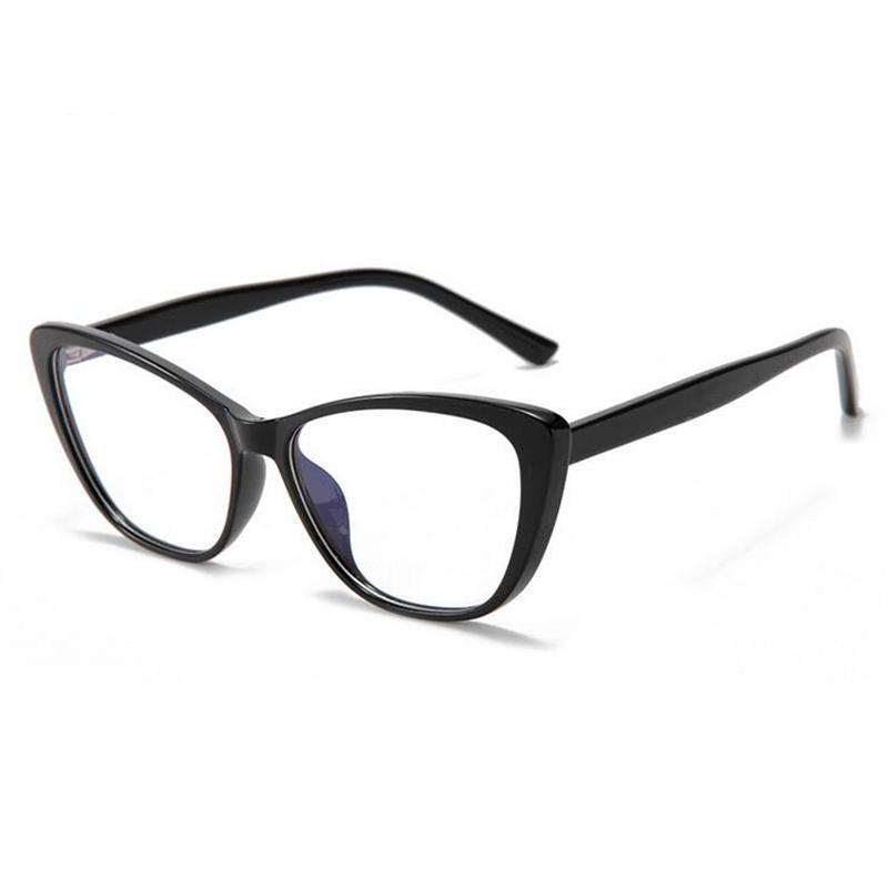 

Leopard Frame Anti Blue Rays Cat Eye Prescription Eyeglasses Women Men Spring Leg Myopes Lunettes 0 -0.5 -0.75 -1.0 To -6.0 0