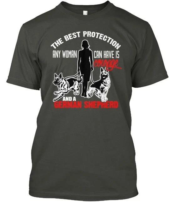 

Courage And A German Shepherd T shirt Made in the USA Size S to 5XL XL