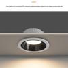 Narrow Bezel Anti-Glare Recessed Downlight for Living Room