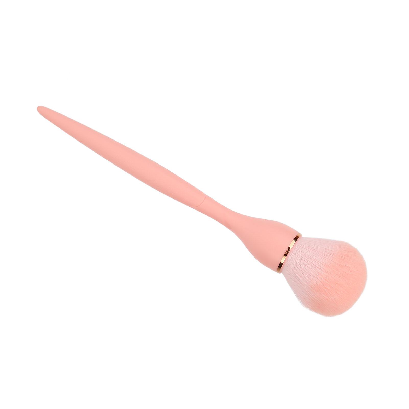 Pinceau à blush professionnel portable, doux, synthétique, pour poudre libre, outil cosmétique pour femmes