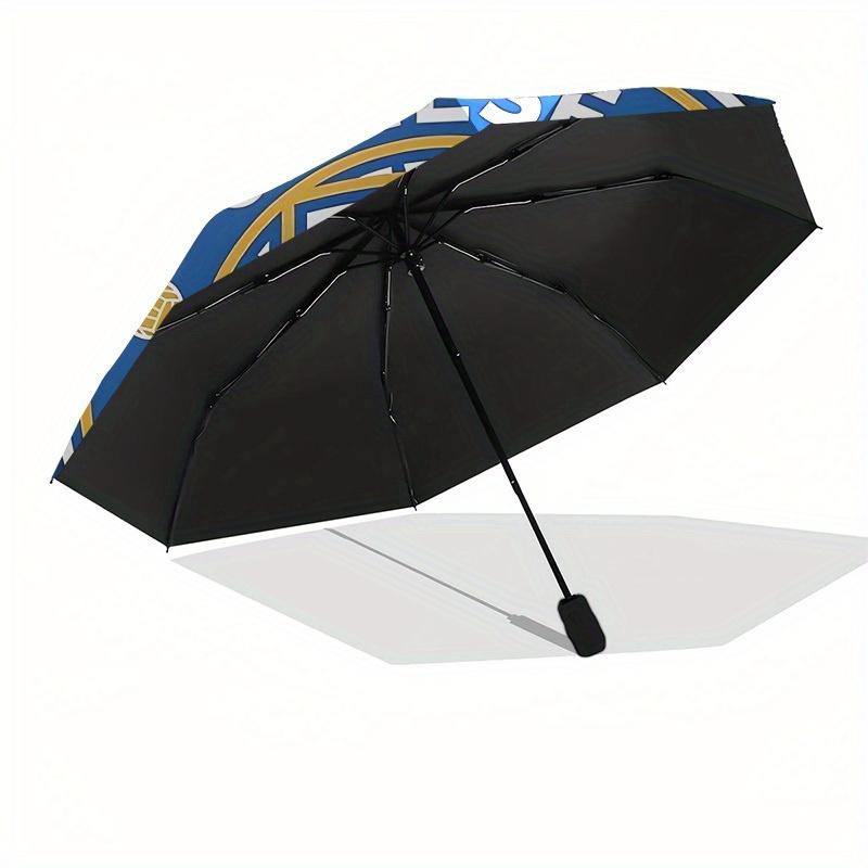 1pc Chelsea Football Club Crest Umbrella with Plastic Handle,Suitable for All Seasons Home Travel Outdoor UmbrellaM1110
