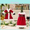 Luxurious Gold Velvet Christmas Wine Bottle Dress Cover For Elegant Holiday Decor