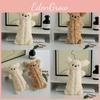 Stationery Teddy Plush Storage Bags For Girls With Dog Pattern Pouch Pencil