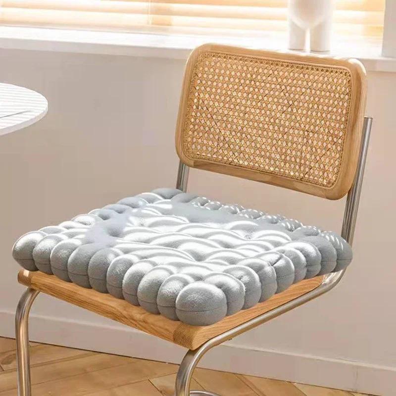 Inventive Thickened Biscuit Office Chair Cushion Lovely Living Room Space Bedroom Space Decorative Throw Pillows Sofa Back Cushion Tatami Pad