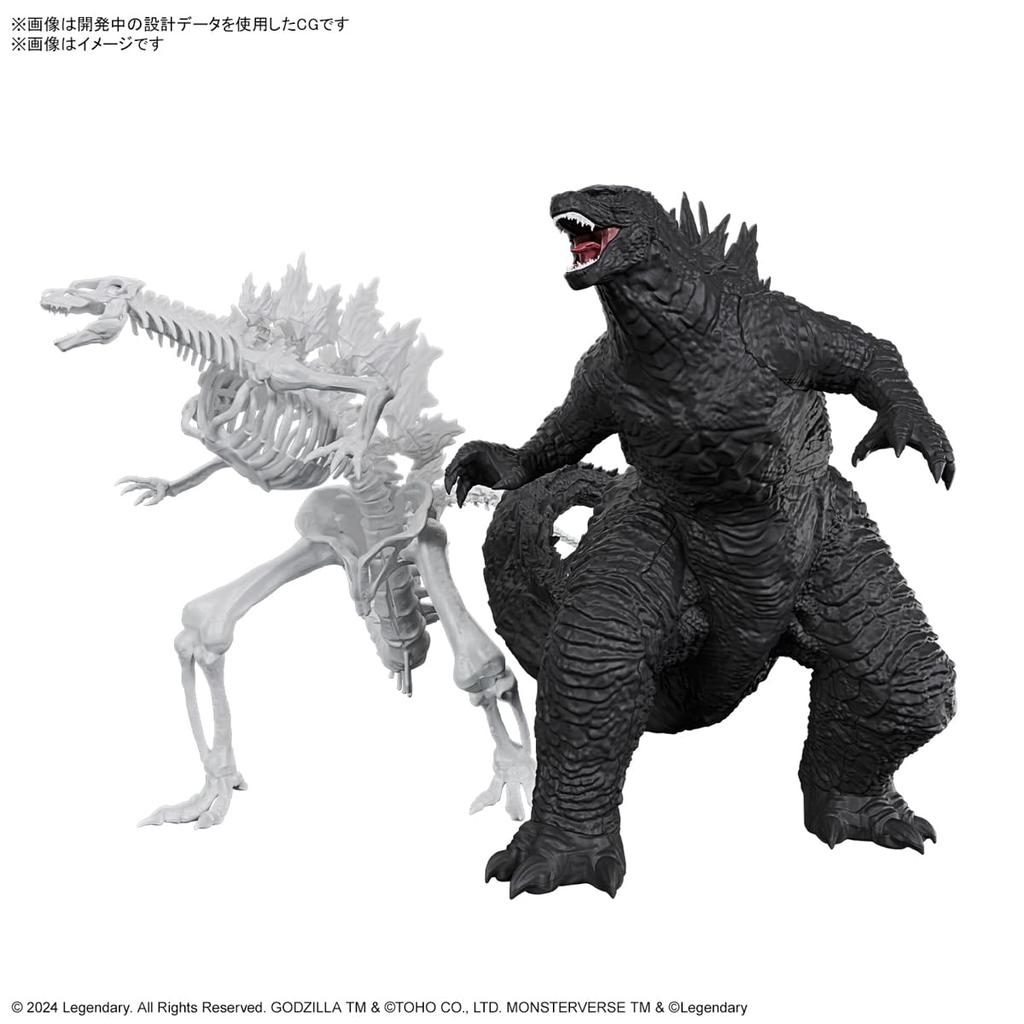 BANDAI SPIRITS Godzilla from X The New Plastic Model (2024) "Godzilla Kong Empire" Color-coded