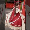 [Milky Time] Hakurei Reimu Cosplay Anime Halloween Damen Lolita Schreinmädchen (XL)