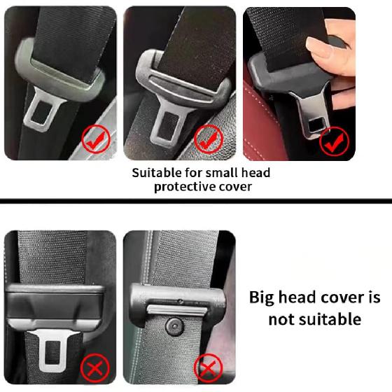 Car Seat Belt Fixing Buckle Decorate Protector Leather Cover for BMW 1 2 3 4 5 6 7 Series X1 X2 X3 X4 X5 X6 Auto Interior Accessories (5pcs Mocha