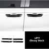 For Kia Carnival -2025 Glossy Black Side Car Door Handle Molding Cover Trim