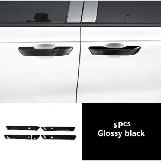For Kia Carnival -2025 Glossy Black Side Car Door Handle molding Cover Trim