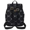 New MLB Polyester Backpack Regular Women's Black 7ABKMD45N-50BKS